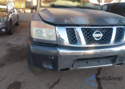 2008 Nissan Titan Le/Se from USA, damaged, VIN 1N6AA07D38N358828